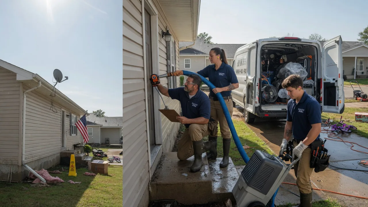 Ceiling Water Damage Restoration in Seagrove, NC near me